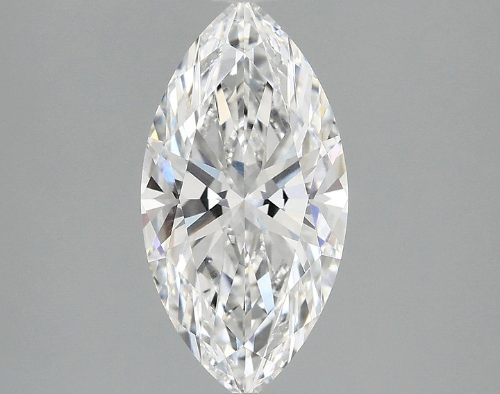2.08 Carat Marquise Shaped Ideal Cut VVS2 IGI Certified Lab Grown Diamond