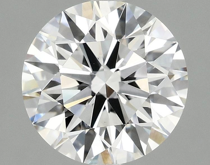 2.07 Carat Round Shaped Ideal Cut VVS2 IGI Certified Lab Grown Diamond