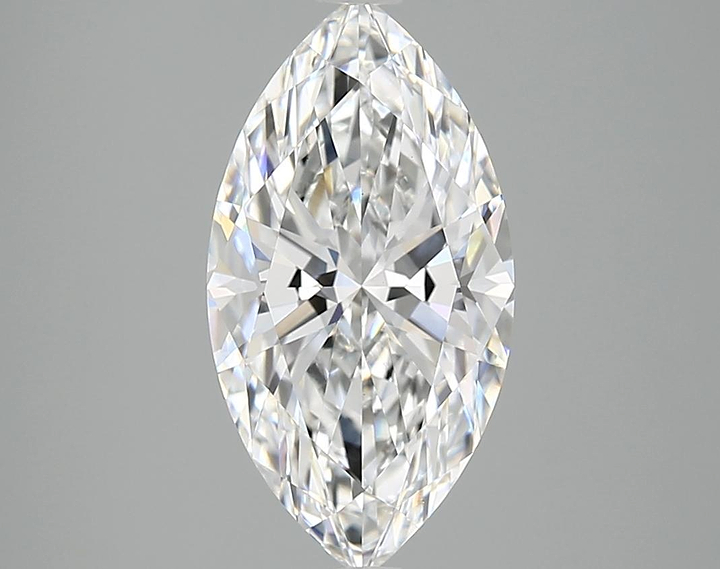 2.91 Carat Marquise Shaped Excellent Cut VS1 IGI Certified Lab Grown Diamond