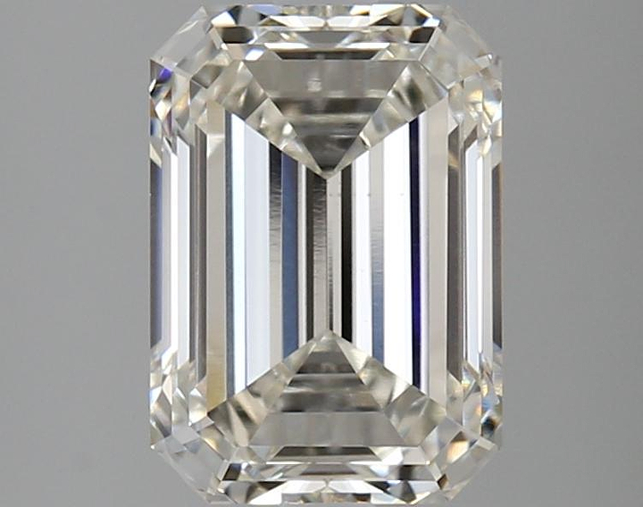 2.98 Carat Emerald Shaped Ideal Cut VS1 IGI Certified Lab Grown Diamond