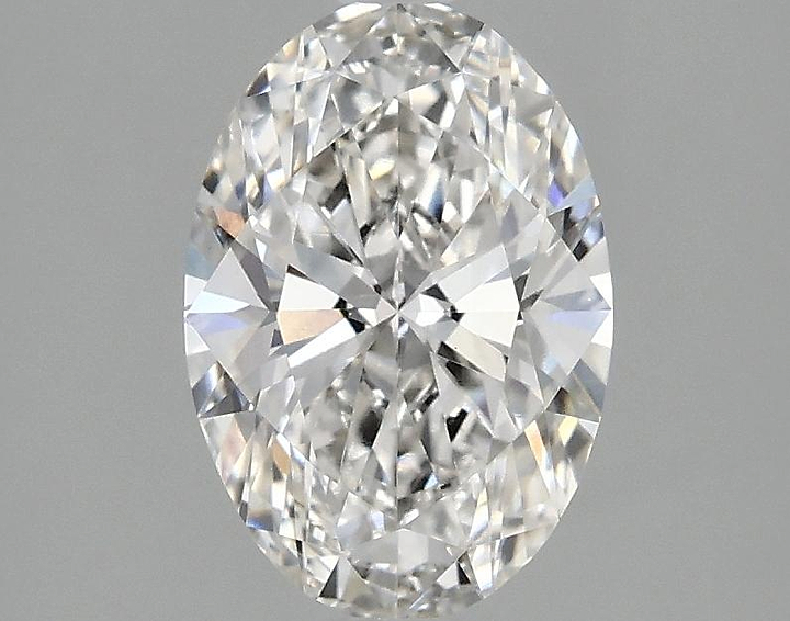 1.47 Carat Oval Shaped Ideal Cut VVS2 IGI Certified Lab Grown Diamond