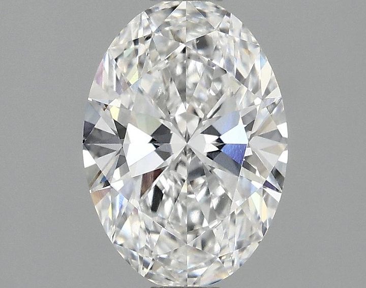 1.37 Carat Oval Shaped Ideal Cut VVS2 IGI Certified Lab Grown Diamond