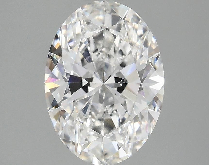 2.09 Carat Oval Shaped Ideal Cut VVS2 IGI Certified Lab Grown Diamond