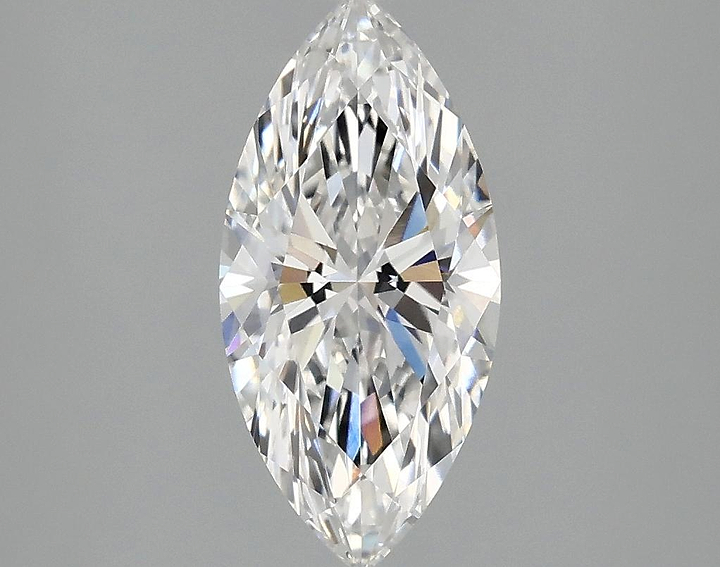 1.57 Carat Marquise Shaped Excellent Cut VVS2 IGI Certified Lab Grown Diamond
