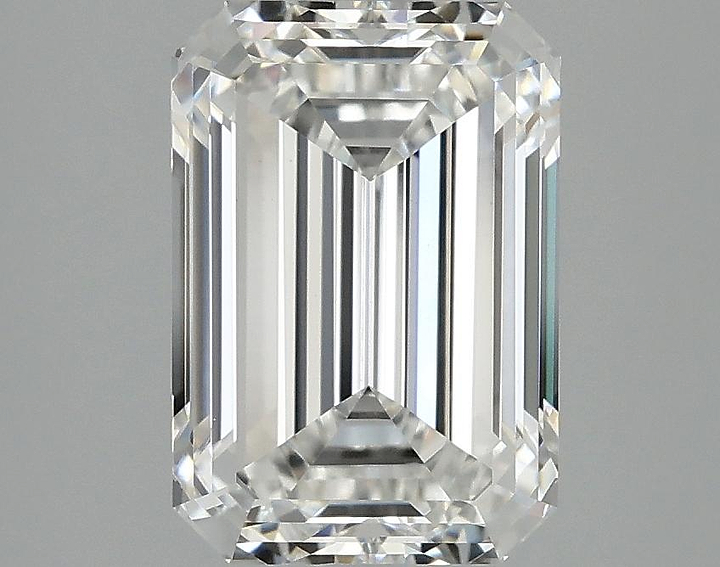 2.97 Carat Emerald Shaped Ideal Cut VS1 IGI Certified Lab Grown Diamond