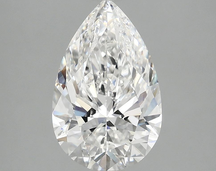 2.43 Carat Pear Shaped Ideal Cut VVS2 IGI Certified Lab Grown Diamond