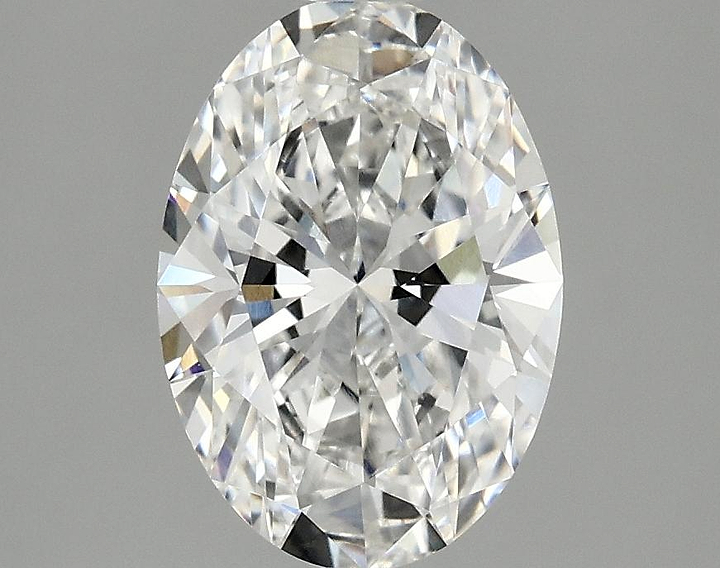 2.02 Carat Oval Shaped Ideal Cut VVS2 IGI Certified Lab Grown Diamond
