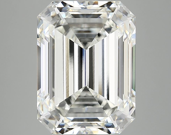 7.19 Carat Emerald Shaped Excellent Cut VVS2 IGI Certified Lab Grown Diamond