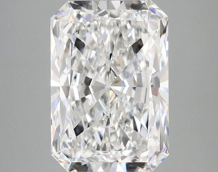 4.99 Carat Radiant Shaped Ideal Cut VVS2 IGI Certified Lab Grown Diamond
