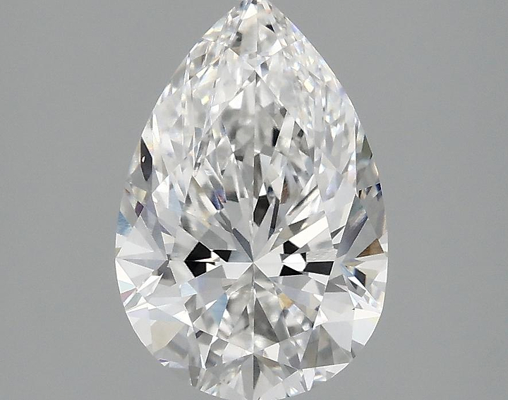 2.02 Carat Pear Shaped Excellent Cut VS1 IGI Certified Lab Grown Diamond