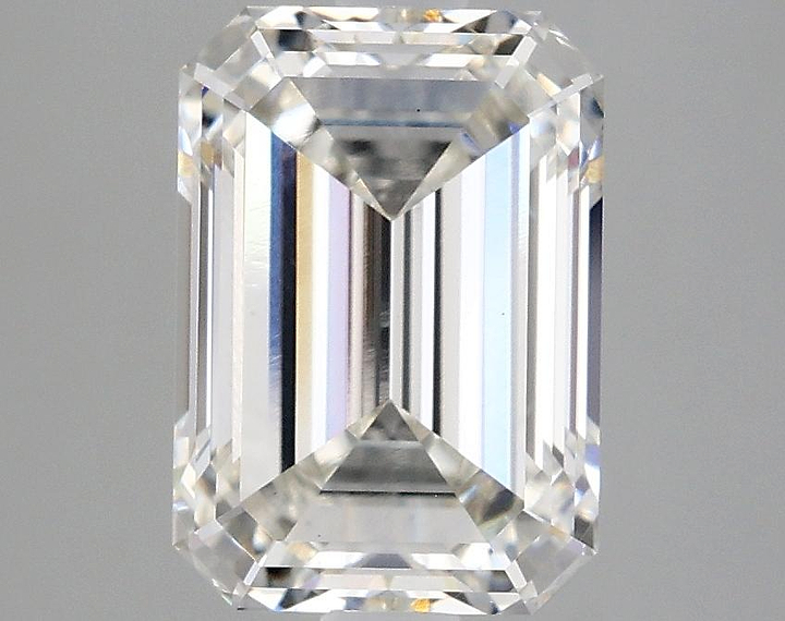 3.09 Carat Emerald Shaped Ideal Cut VS1 IGI Certified Lab Grown Diamond