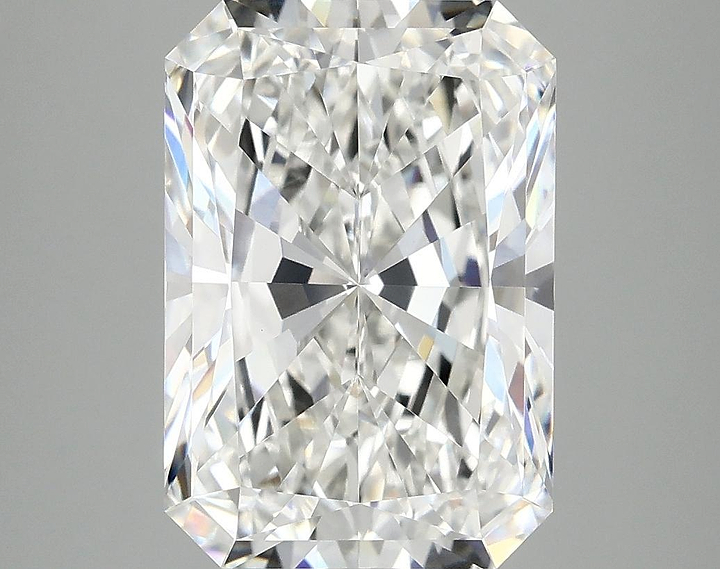 4.78 Carat Radiant Shaped Ideal Cut VVS2 IGI Certified Lab Grown Diamond