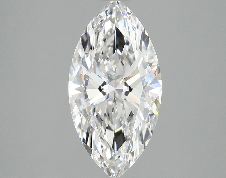 2.03 Carat Marquise Shaped Ideal Cut VVS2 IGI Certified Lab Grown Diamond