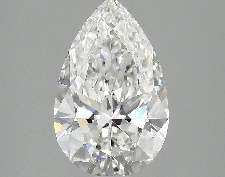 2.02 Carat Pear Shaped Ideal Cut VS2 IGI Certified Lab Grown Diamond