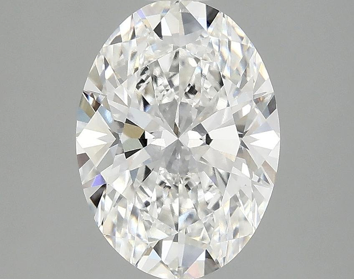 2.1 Carat Oval Shaped Ideal Cut VVS2 IGI Certified Lab Grown Diamond