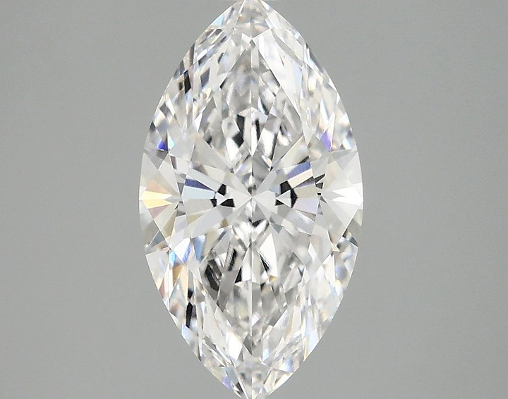 1.96 Carat Marquise Shaped Excellent Cut VVS2 IGI Certified Lab Grown Diamond