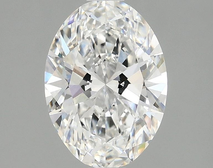 1.58 Carat Oval Shaped Ideal Cut VVS2 IGI Certified Lab Grown Diamond