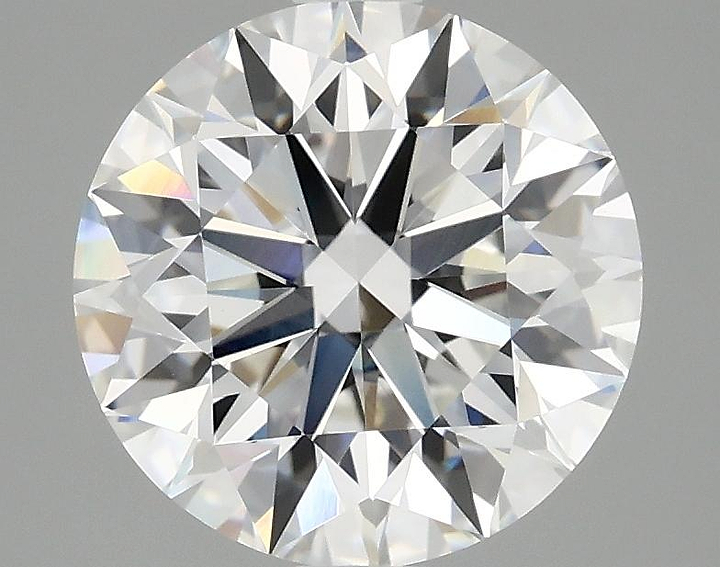 3.1 Carat Round Shaped Excellent Cut VVS2 IGI Certified Lab Grown Diamond