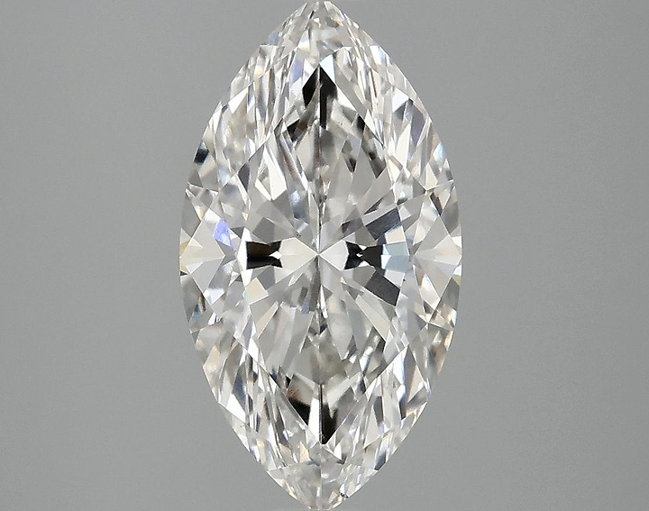 2.53 Carat Marquise Shaped Excellent Cut VS1 IGI Certified Lab Grown Diamond
