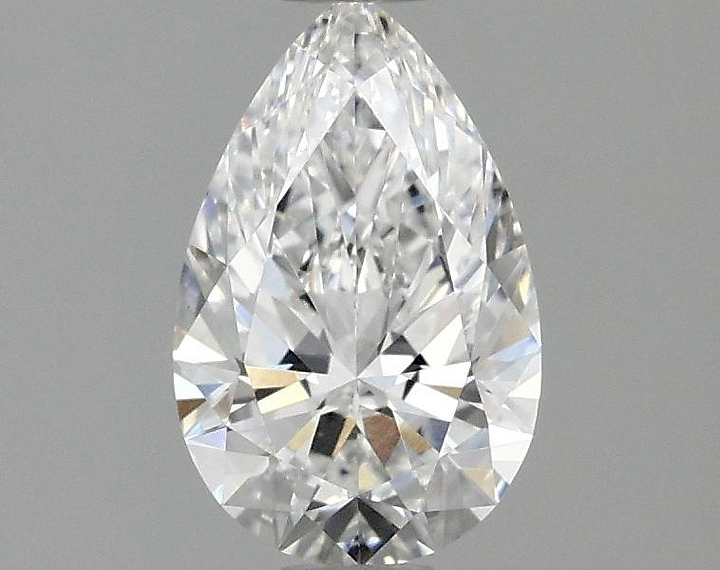 1.1 Carat Pear Shaped Ideal Cut VVS2 IGI Certified Lab Grown Diamond