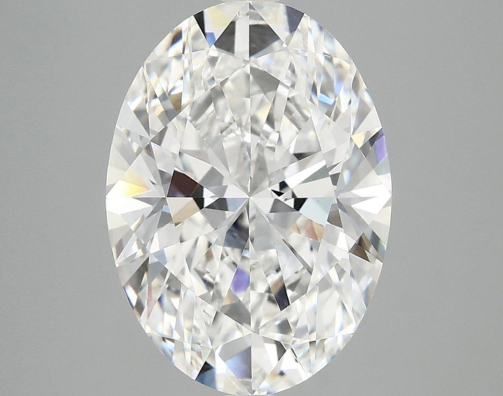 3.91 Carat Oval Shaped Ideal Cut VVS2 IGI Certified Lab Grown Diamond