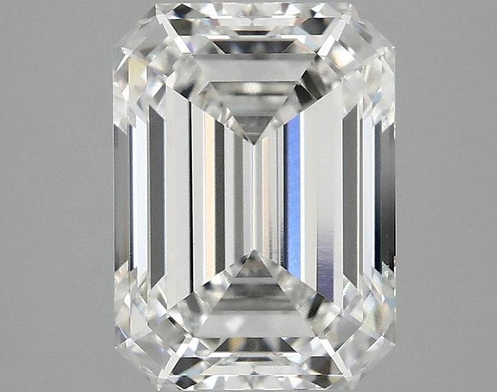 3.08 Carat Emerald Shaped Excellent Cut VS1 IGI Certified Lab Grown Diamond