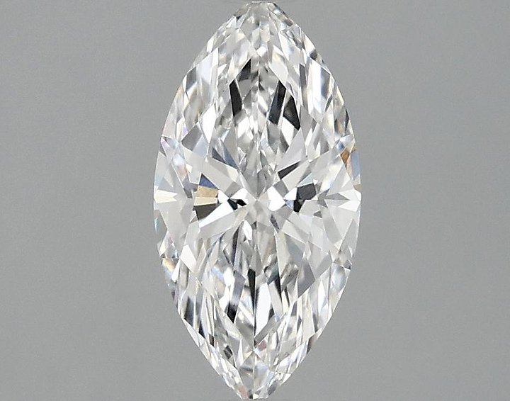0.97 Carat Marquise Shaped Ideal Cut VVS2 IGI Certified Lab Grown Diamond
