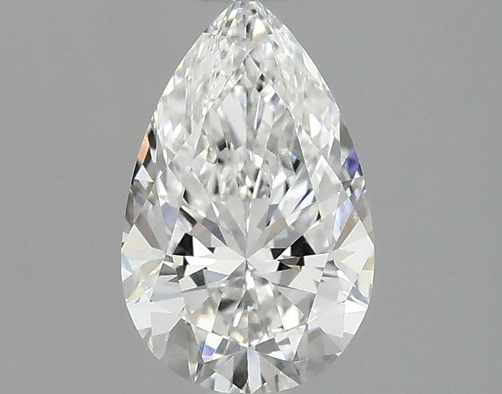 1.08 Carat Pear Shaped Ideal Cut VVS2 IGI Certified Lab Grown Diamond