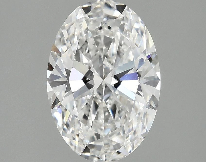 1.97 Carat Oval Shaped Ideal Cut VVS2 IGI Certified Lab Grown Diamond