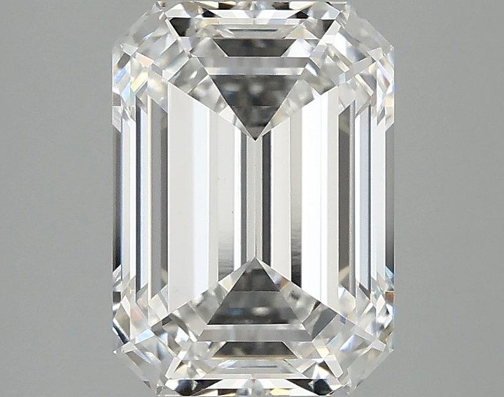 3.03 Carat Emerald Shaped Ideal Cut VS1 IGI Certified Lab Grown Diamond