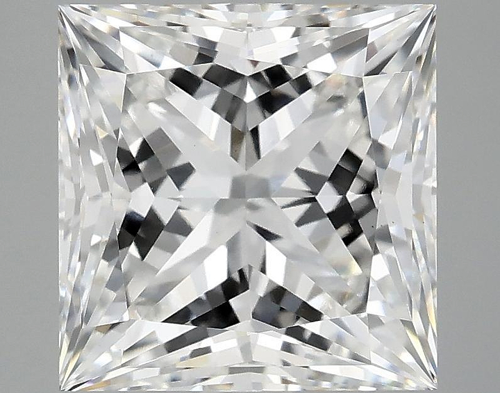 3.93 Carat Princess Shaped Ideal Cut VS1 IGI Certified Lab Grown Diamond