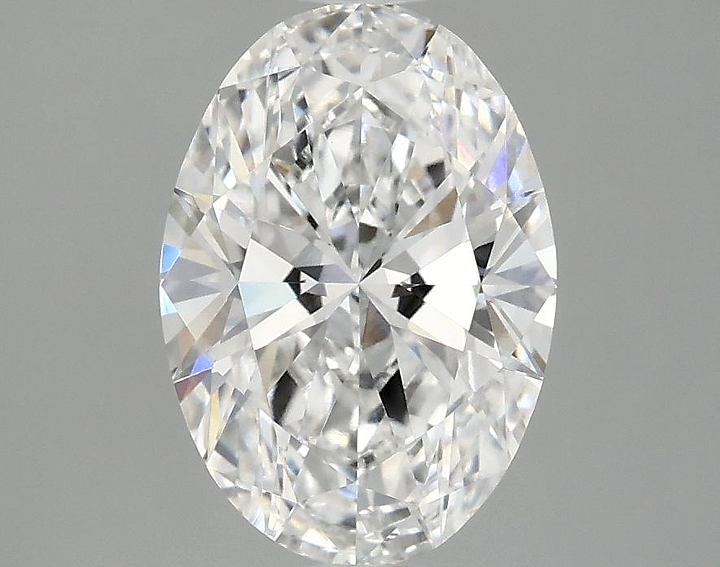 2.03 Carat Oval Shaped Ideal Cut VVS2 IGI Certified Lab Grown Diamond