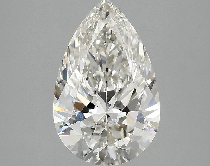2.33 Carat Pear Shaped Ideal Cut VVS2 IGI Certified Lab Grown Diamond
