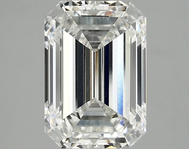 3.0 Carat Emerald Shaped Ideal Cut VS2 IGI Certified Lab Grown Diamond