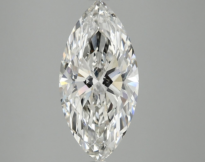 3.07 Carat Marquise Shaped Excellent Cut VS1 IGI Certified Lab Grown Diamond