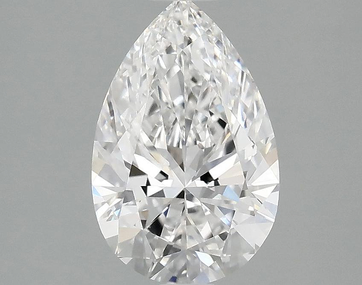 1.58 Carat Pear Shaped Excellent Cut VVS2 IGI Certified Lab Grown Diamond