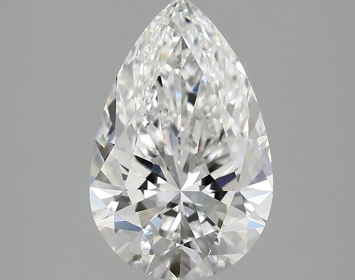 2.04 Carat Pear Shaped Ideal Cut VVS2 IGI Certified Lab Grown Diamond