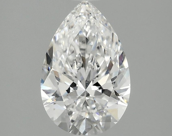 1.6 Carat Pear Shaped Excellent Cut VVS2 IGI Certified Lab Grown Diamond
