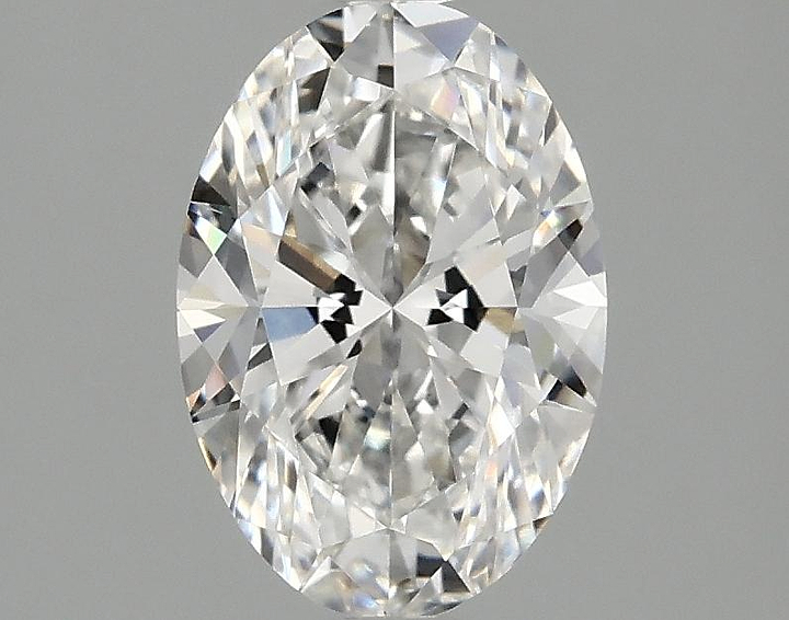 1.5 Carat Oval Shaped Ideal Cut VVS2 IGI Certified Lab Grown Diamond