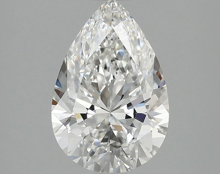 2.02 Carat Pear Shaped Excellent Cut VVS2 IGI Certified Lab Grown Diamond