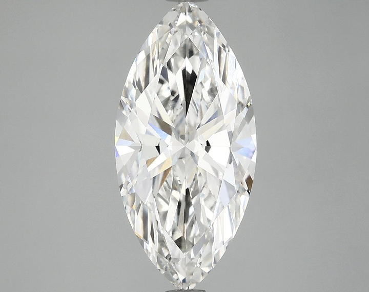 3.01 Carat Marquise Shaped Excellent Cut VVS2 IGI Certified Lab Grown Diamond