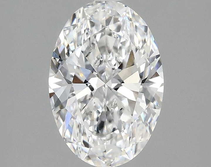 1.57 Carat Oval Shaped Ideal Cut VVS2 IGI Certified Lab Grown Diamond