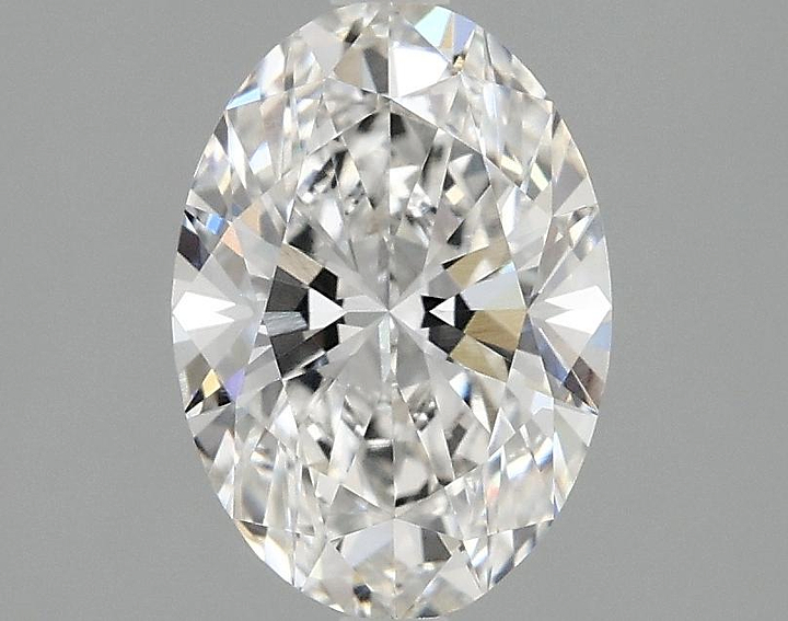 1.58 Carat Oval Shaped Ideal Cut VVS2 IGI Certified Lab Grown Diamond