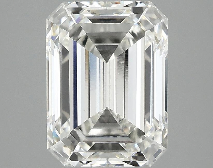 3.07 Carat Emerald Shaped Excellent Cut VS1 IGI Certified Lab Grown Diamond
