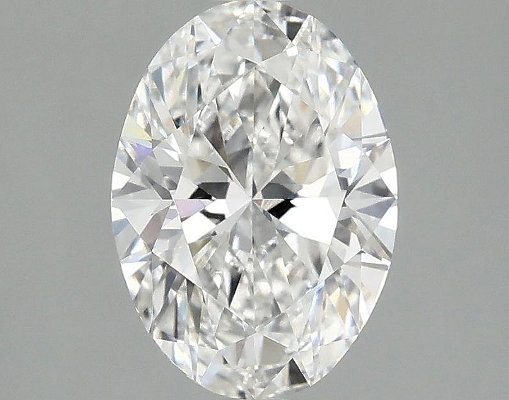 1.58 Carat Oval Shaped Ideal Cut VVS2 IGI Certified Lab Grown Diamond