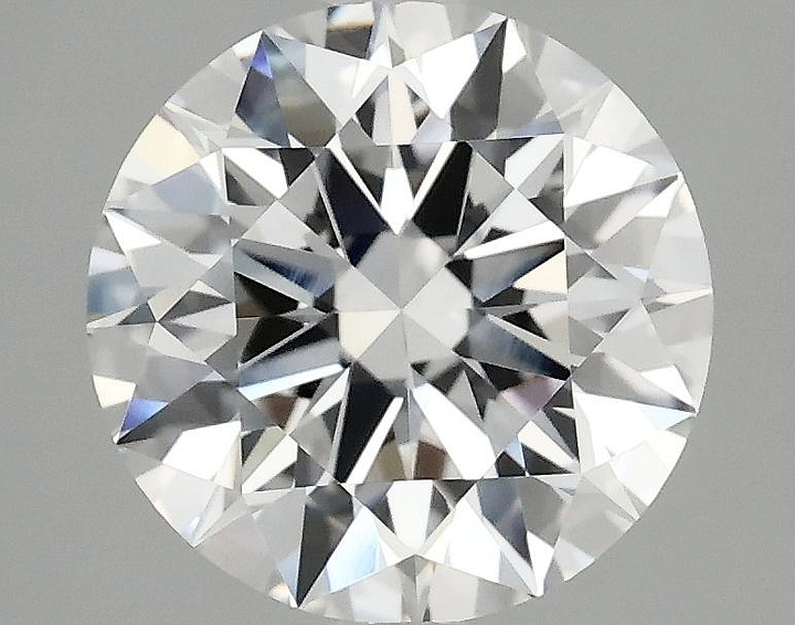 2.51 Carat Round Shaped Ideal Cut VVS2 IGI Certified Lab Grown Diamond