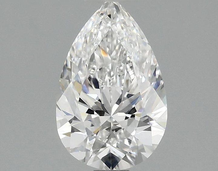 1.06 Carat Pear Shaped Ideal Cut VVS2 IGI Certified Lab Grown Diamond