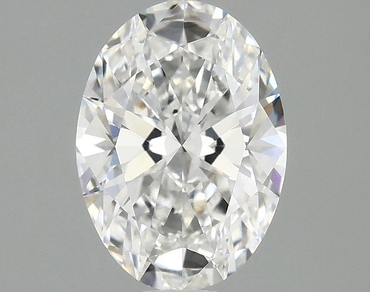 1.5 Carat Oval Shaped Ideal Cut VVS2 IGI Certified Lab Grown Diamond
