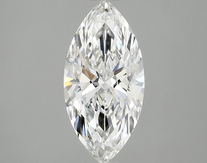 1.84 Carat Marquise Shaped Excellent Cut VS1 IGI Certified Lab Grown Diamond