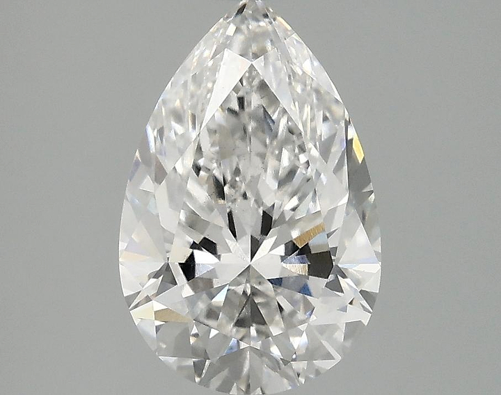 2.08 Carat Pear Shaped Excellent Cut VS2 IGI Certified Lab Grown Diamond